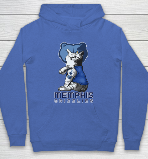 NBA Basketball My Cat Loves Memphis Grizzlies Hoodie 6