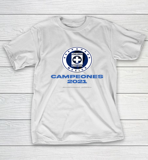 Football Cruz Azul 2021 Championship T-Shirt