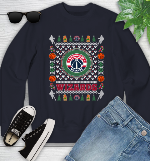 Washington Wizards Merry Christmas NBA Basketball Loyal Fan Ugly Shirt 116