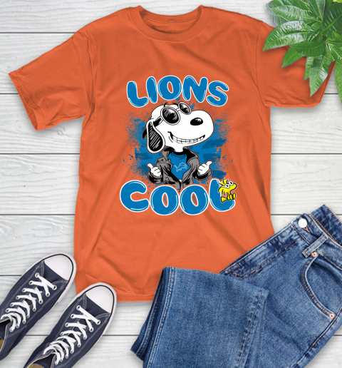 NFL Football Detroit Lions Cool Snoopy Shirt T-Shirt 4