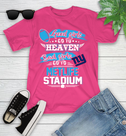 New York Giants NFL Bad Girls Go To Metlife Stadium Shirt Youth T-Shirt 11