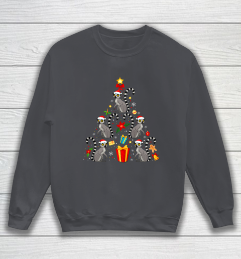 Lemur Christmas Ornament Tree Funny Gift Sweatshirt 4