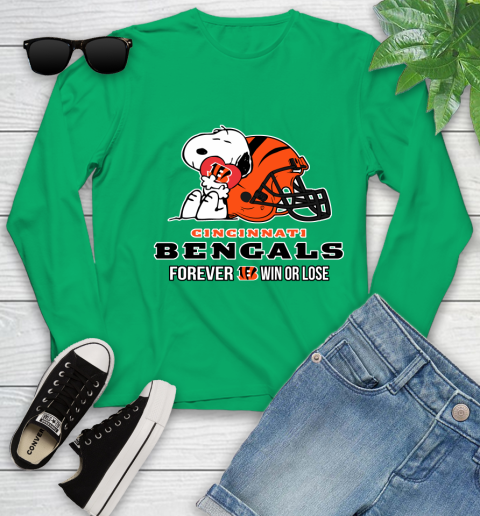 NFL The Peanuts Movie Snoopy Forever Win Or Lose Football Cincinnati Bengals 130
