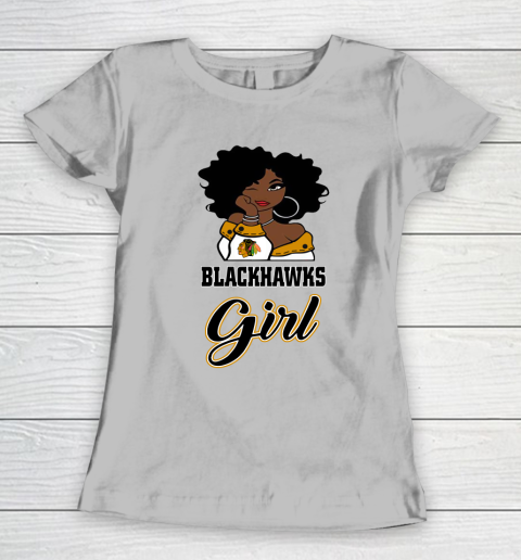 Chicago Blackhawks Girl NHL Women's T-Shirt 6