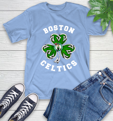 NBA Boston Celtics Three Leaf Clover St Patrick's Day Basketball Sports T-Shirt 12