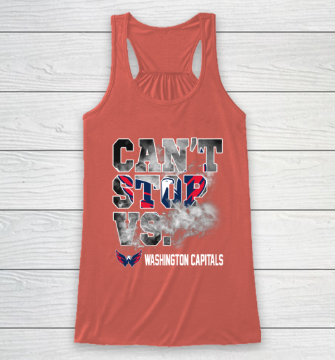 NHL Washington Capitals Hockey Can't Stop Vs Racerback Tank 3