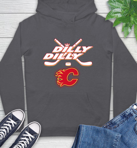 NHL Calgary Flames Dilly Dilly Hockey Sports Hoodie 7
