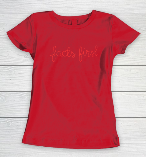 CNN Facts First Women's T-Shirt 7
