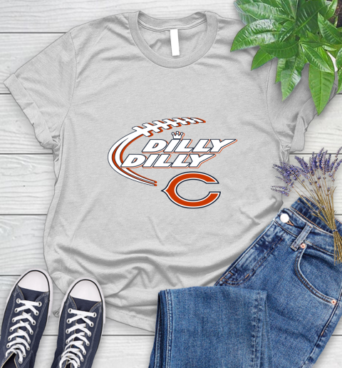 NFL Chicago Bears Dilly Dilly Football Sports Women's T-Shirt