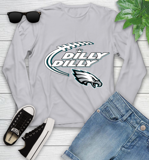 NFL Philadelphia Eagles Dilly Dilly Football Sports Youth Long Sleeve 5