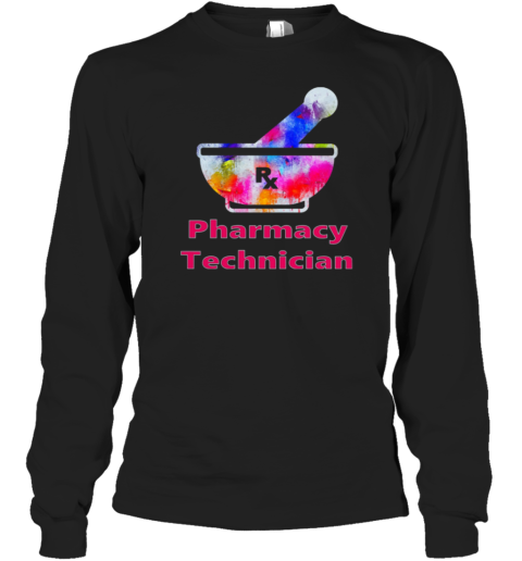 Rx Pharmacy Technician Long Sleeve T-Shirt