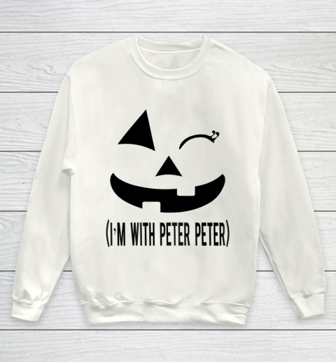 Peter Peter Pumpkin Eater Halloween Couples Costume Youth Sweatshirt