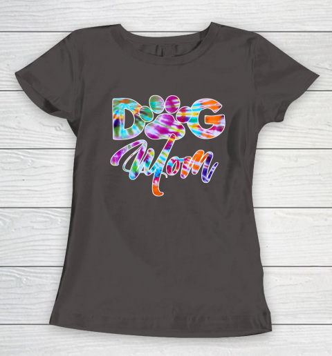 Dog Mom Shirt Tie Dye Dog Mom Apparel for Women Dog Lover Gifts Paw Women's T-Shirt 7