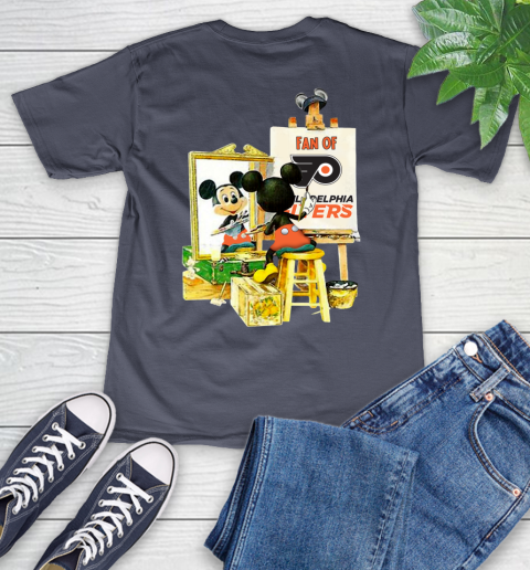 NHL Hockey Philadelphia Flyers Mickey Drawing Shirt 52