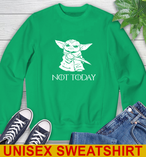 Not Today Game Of Thrones Star Wars Baby Yoda Shirt 32