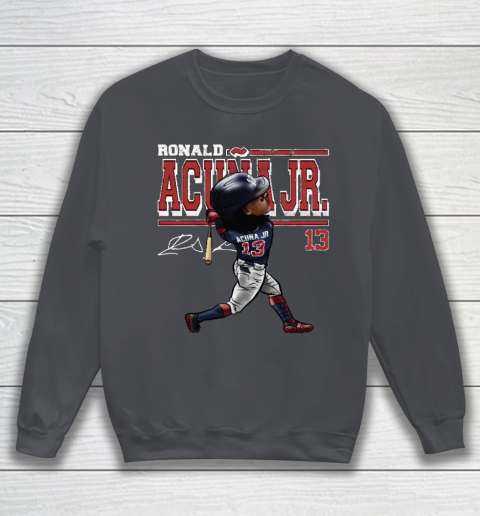 Ronald Acuna Jr Cartoon Youth T-Shirt