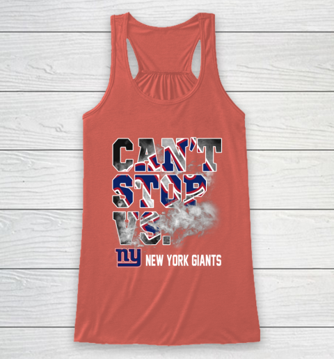 NFL New York Giants Can't Stop Vs Racerback Tank 3
