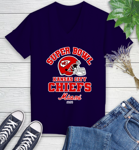 Kansas City Chiefs Super Bowl Champion Miami Logo 2020 NFL Shirts