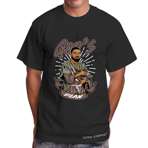 Air Jordan 1 Patina Matching Sneaker Tshirt Drake God's Plan Brown and Black Jordan Tshirt