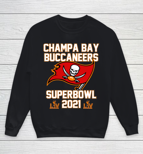 Champa Bay Buccaneers Superbowl 2021 Champions Youth Sweatshirt