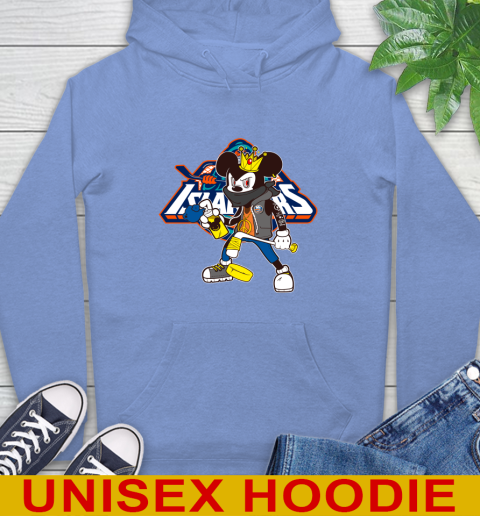 New York Islanders NHL Hockey Mickey Peace Sign Sports Hoodie - Image 12