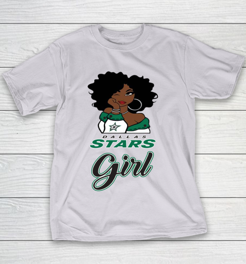 Dallas Stars Girl NHL Youth T-Shirt 5