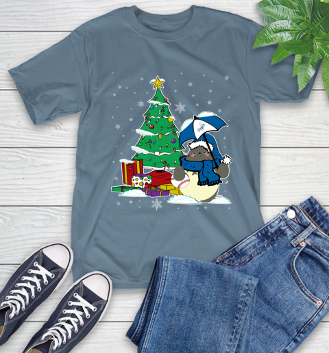 Los Angeles Dodgers MLB Baseball Cute Tonari No Totoro Christmas Sports T-Shirt 8