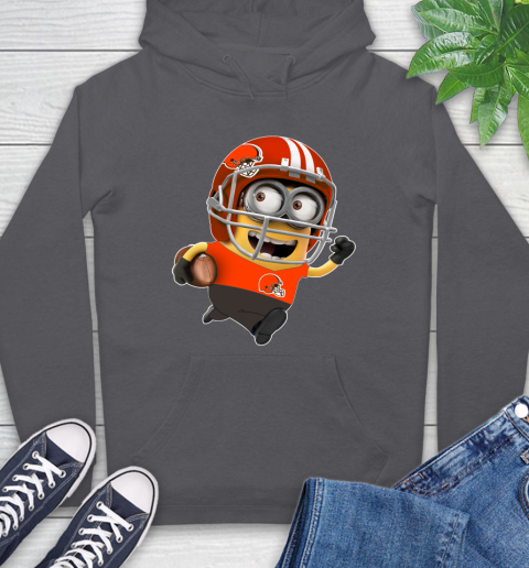 NFL Cleveland Browns Minions Disney Football Sports Hoodie 7