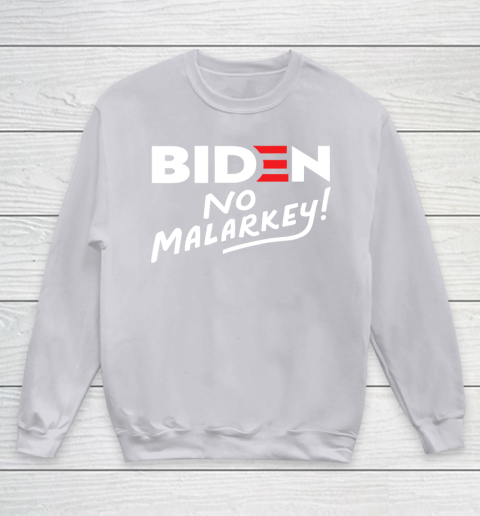 Biden No Malarkey Youth Sweatshirt 3
