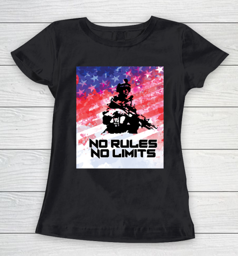 Veteran Shirt No Rules No Limits Proud Army National Guard Women's T-Shirt