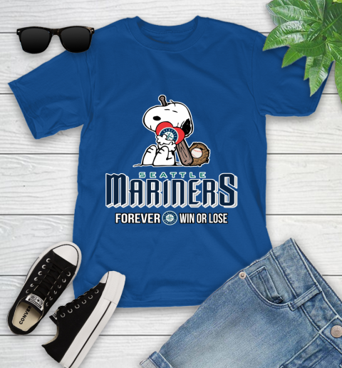 MLB The Peanuts Movie Snoopy Forever Win Or Lose Baseball Seattle Mariners 111