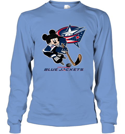 NHL Columbus Blue Jackets Stanley Cup Mickey Mouse Disney Hockey T