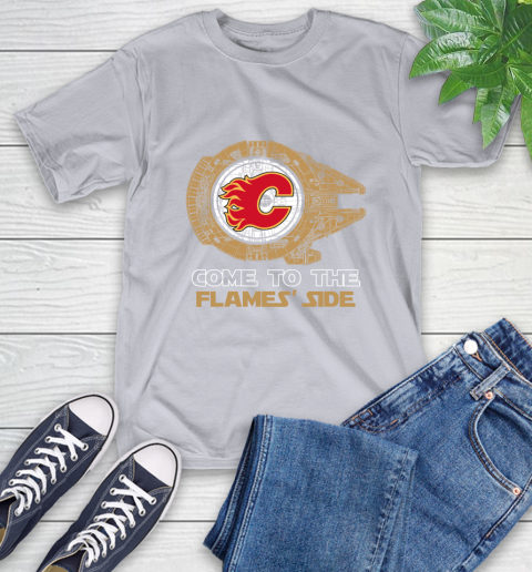 NHL Come To The Calgary Flames Wars Hockey Sports T-Shirt 6