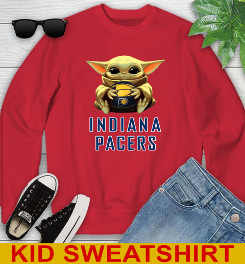 NBA Basketball Indiana Pacers Star Wars Baby Yoda Shirt 120