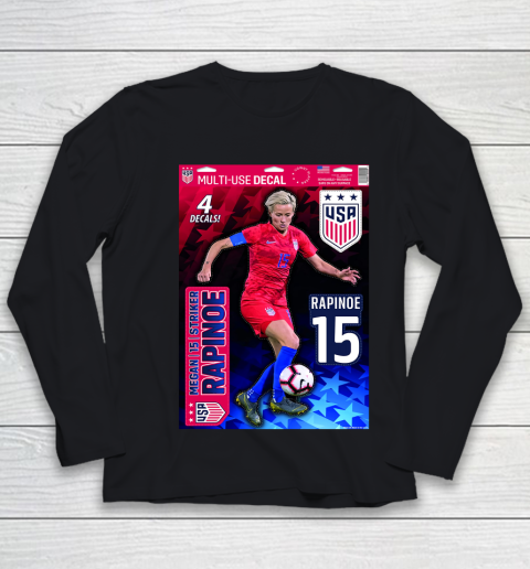 Megan Rapinoe USA Team 15 Youth Long Sleeve