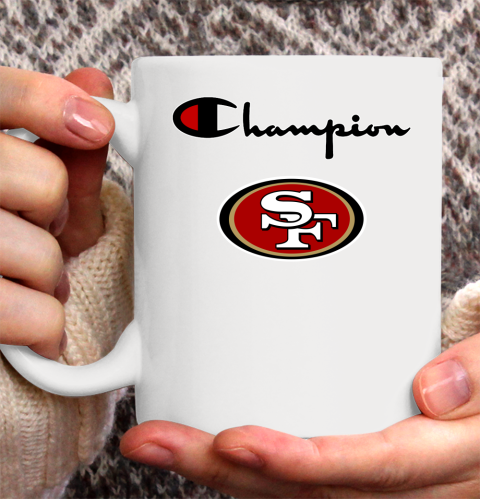 NFL Football San Francisco 49ers Champion Shirt Ceramic Mug 11oz
