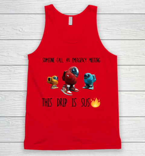 Among Us This Frip Is Sus Tank Top 3