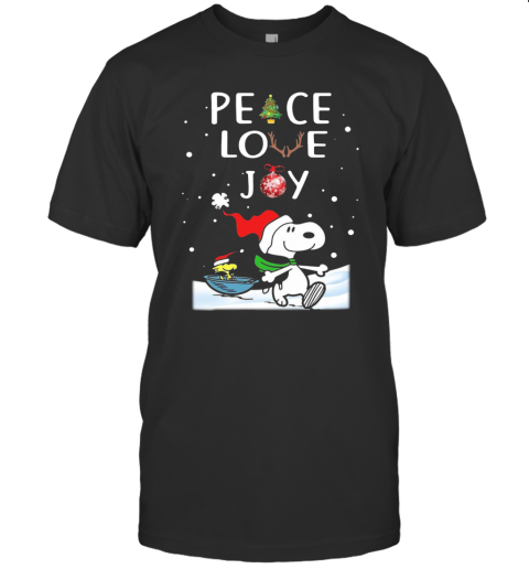 Peace Love Joy Christmas T-Shirt