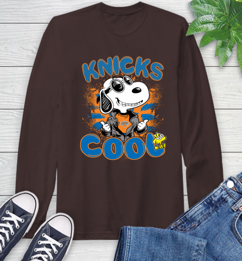 NBA Basketball New York Knicks Cool Snoopy Shirt Long Sleeve T-Shirt 8