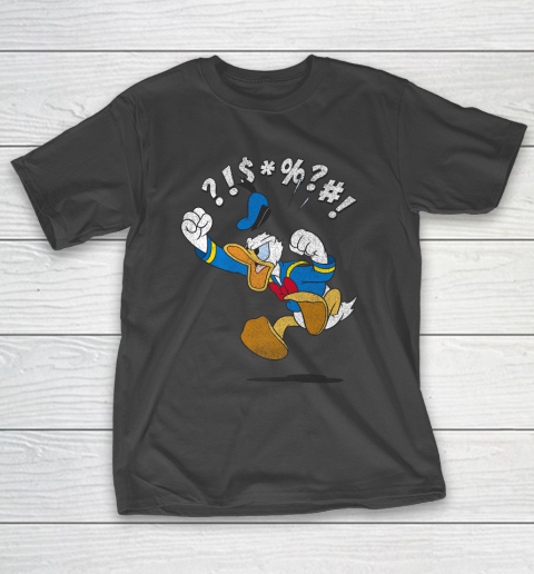 Disney Mickey And Friends Donald Angry Jump T-Shirt