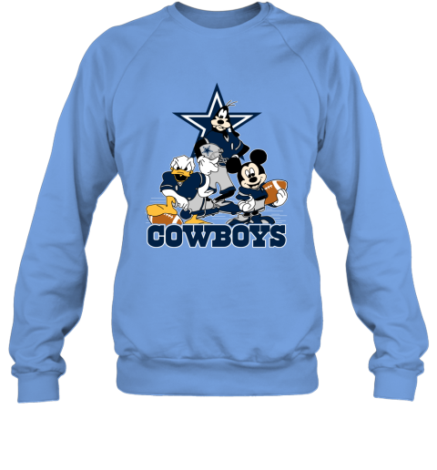 Mickey Mouse Donald Dallas Cowboys T-Shirt - TeeHex