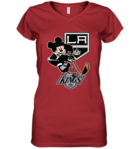 NHL Hockey Mickey Mouse Team Los Angeles Kings Sweatshirt 