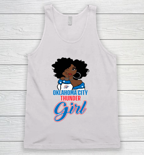 Oklahoma City Thunder Girl NBA Tank Top 2