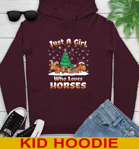 Christmas Just a girl who love horse 134