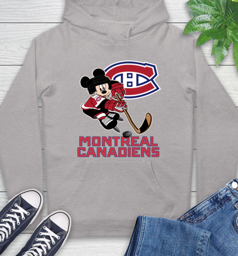 NHL Montreal Canadiens Mickey Mouse Disney Hockey T Shirt Hoodie 12
