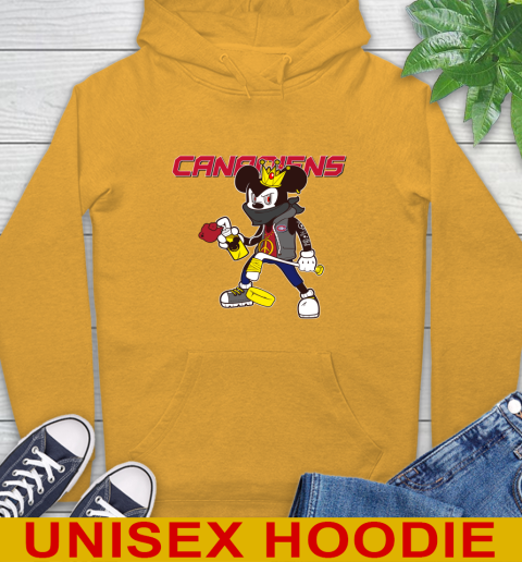 Montreal Canadiens NHL Hockey Mickey Peace Sign Sports Hoodie - Image 4