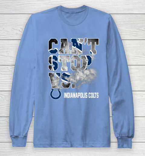 NFL Indianapolis Colts Can't Stop Vs Long Sleeve T-Shirt 8