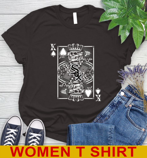 Chicago White Sox MLB Baseball The King Of Spades Death Cards Shirt Women's T-Shirt 9