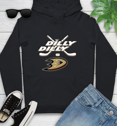 NHL Anaheim Ducks Dilly Dilly Hockey Sports Youth Hoodie 2