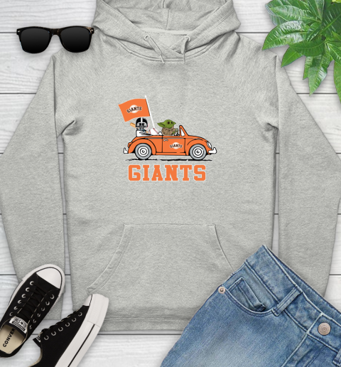 Mlb Baseball San Francisco Giants Darth Vader Baby Yoda Driving